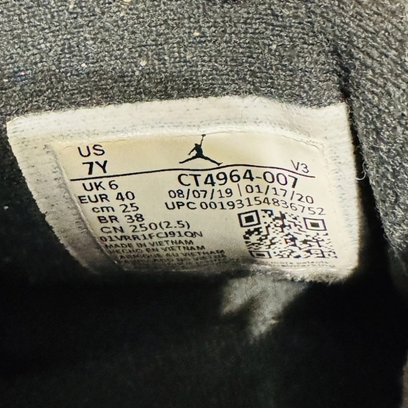 Size 7Y GS) - Jordan 6 Retro SE 2020 High Defining Moments - Picture 7 of 7